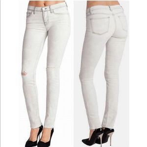 J Brand off white skinny Jean